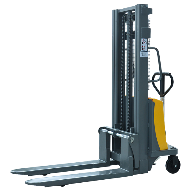 Semi-electric stacker