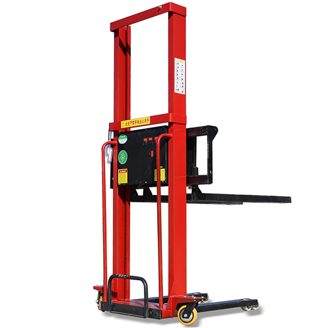 Portable semi-electric truck multifunctional push forklift automatic transfer self-body boarding truck forklifts