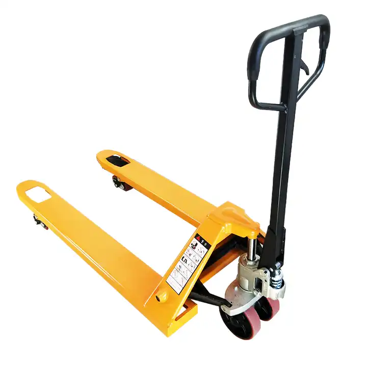 Goods transpallet AC casting pump hydraulic jack manual forklift 2ton hand pallet truck