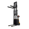 1.6 Ton Hydraulic Electric Stacker Walk Behind Pallet Stacker 24V battery Electric Forklift 3m Lifting Height