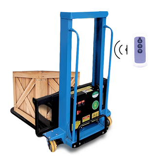 Portable semi-electric truck multifunctional push forklift automatic transfer self-body boarding truck forklifts