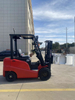 2 Ton 3 Ton 4 Wheel Electric Forklift Truck With Paper Roll Clamp Attachment