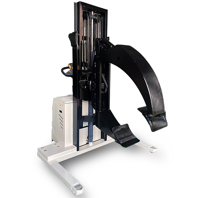 KAD Electric Paper Roll Clamping Stacker 500KG 1000 kg 0.5T 1T Paper Roll Reel Stacker with 360 Degree Rotation