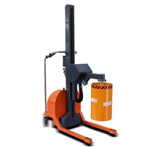CE approved semi Electric Pneumatic Roll turner Stacker with Electric Lifting and Rotation