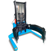 New 500-1500 kg load capacity electric pallet lift stacker electric stacker with paper roll clamp