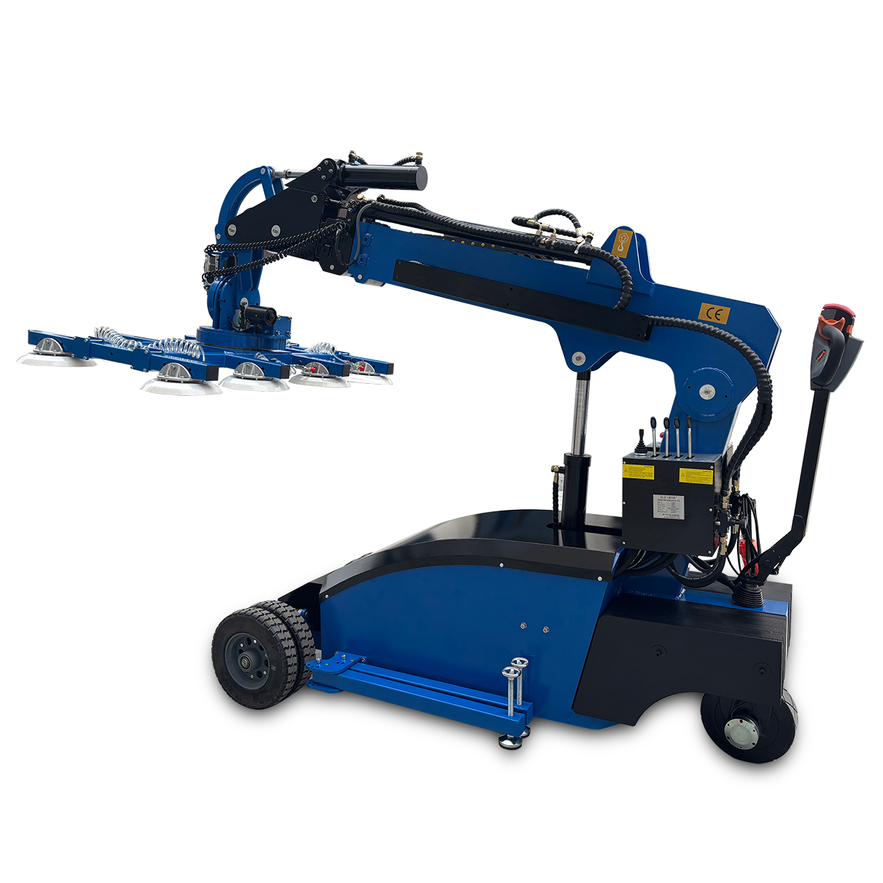 KAD 600kg 800kg Electric Glass Installation Suction Cup Car Robot Lift with CE Certificate