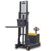 1 Ton Pedestrian Pallet Stacker Electric Counterbalanced stacker Walkie balanced Stacker with PU wheels