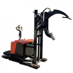 500-1300mm Paper Roll Clamp Forklift Holds reel stacker 360 Degrees
