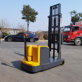 900kg 1000kg Electric walkie stacker Counterbalanced Stacker without legs