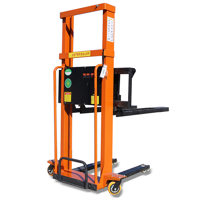 Portable semi-electric truck multifunctional push forklift automatic transfer self-body boarding truck forklifts