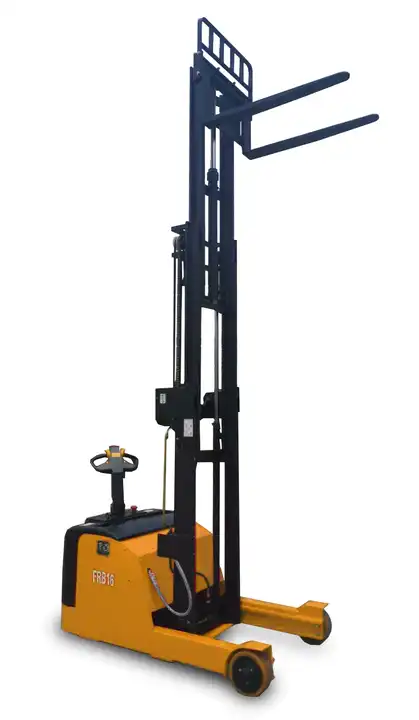 6M Triplex Mast 1.5T Walkie Forward Electric Pallet Stacker