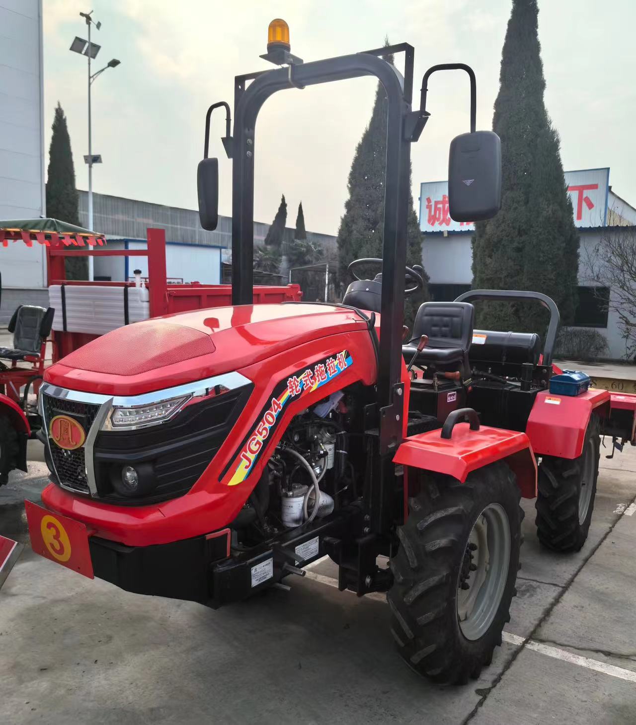 Compact Multifunctional drive agricultural four-wheeled tractor High-quality ride-on tractor for mountainous hills