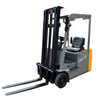 Counterbalanced 3-wheel front drive electric forklift truck with CE certificate for narrow aisles