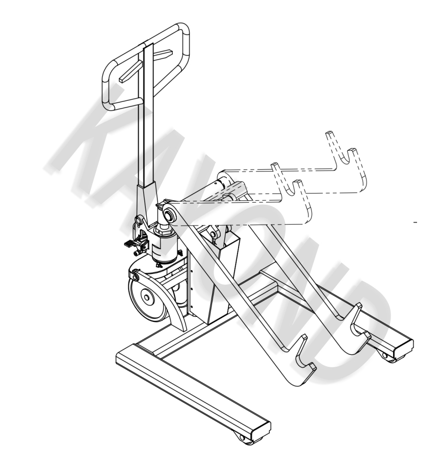  Foil or paper reel lift 