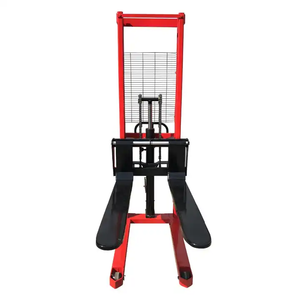 Good practicality rated load 2 tons lifting height 1.6 m Hydraulic manual hand stacker